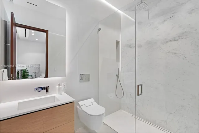 a storage room with washer and dryer