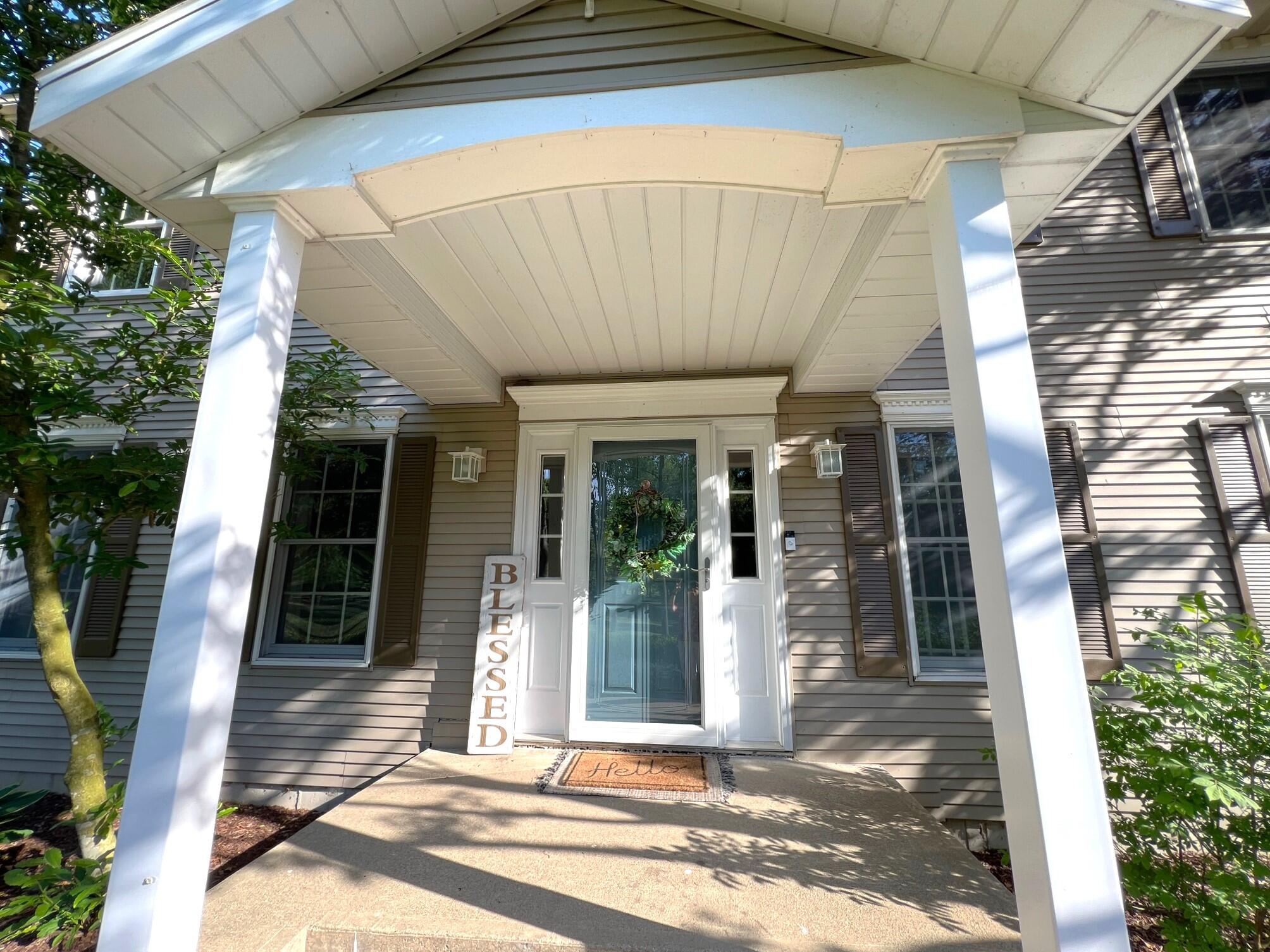 Covered Entrance