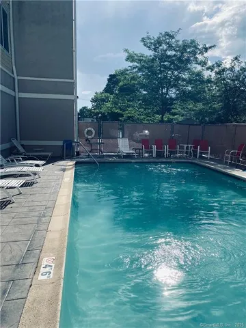 a front view of a building