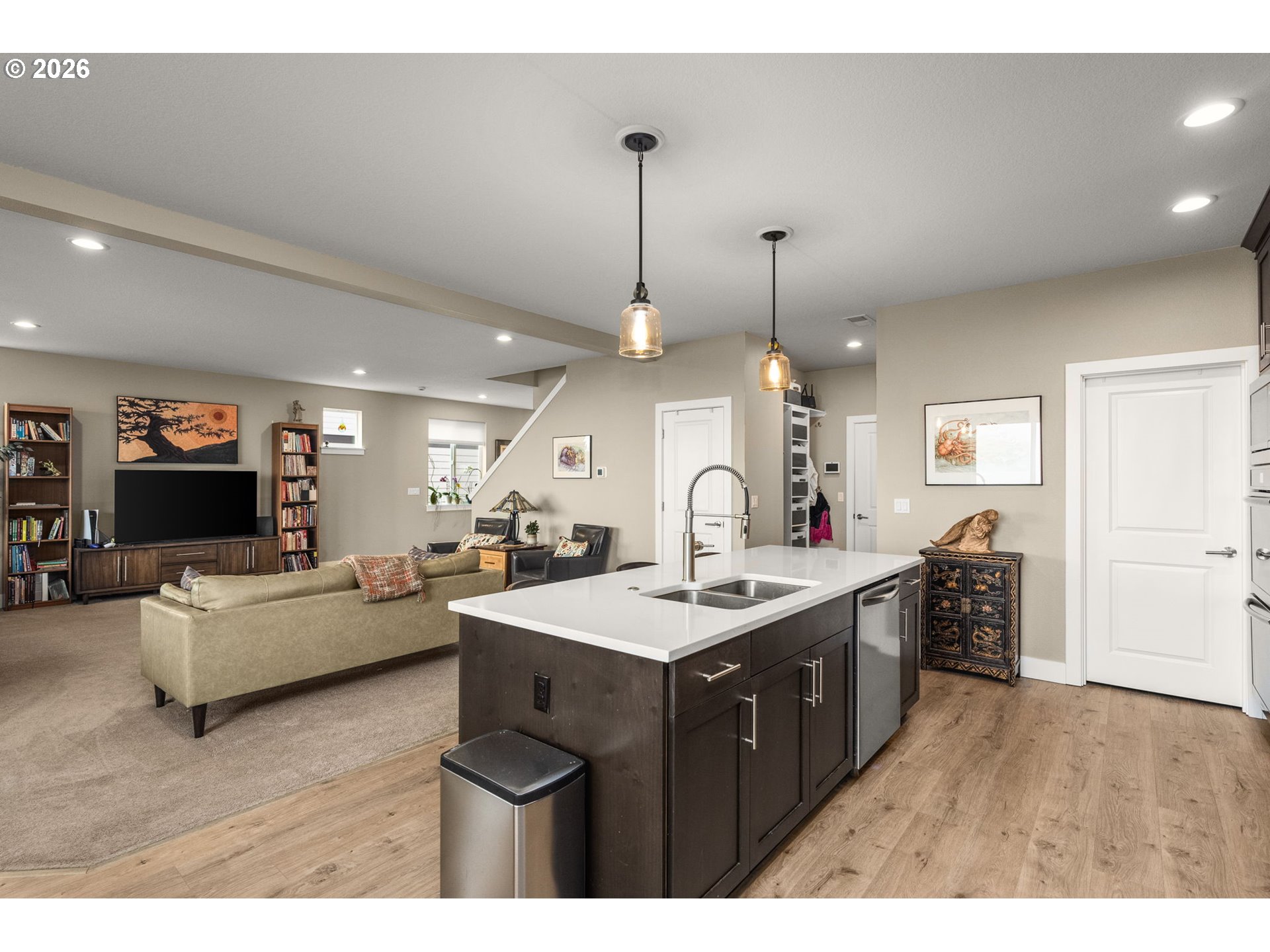 15144 Southwest Deepbrook Lane Portland, OR 97224 - Photo 12 of 41 Kitchen/Living Room