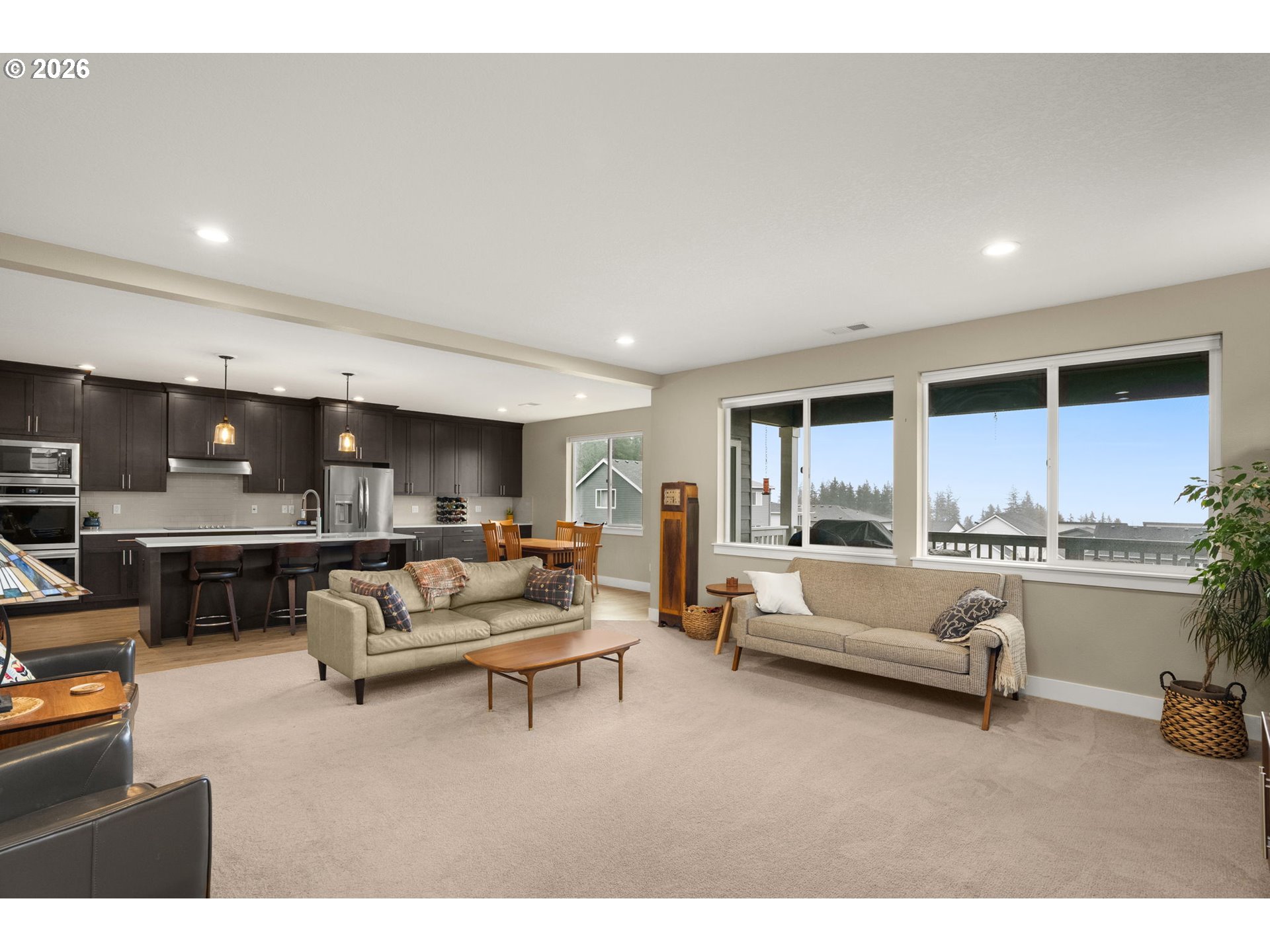 15144 Southwest Deepbrook Lane Portland, OR 97224 - Photo 4 of 41 Kitchen/Living Room