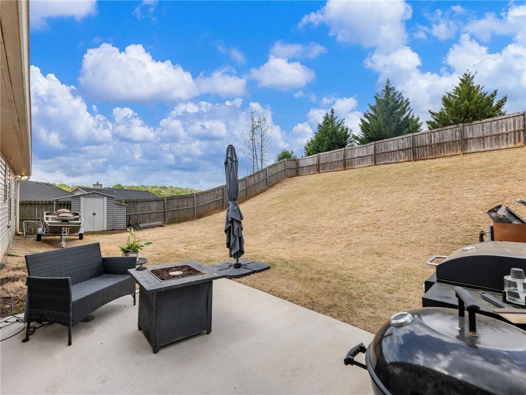476 River Mist Circle Jefferson, GA 30549 - Photo 38 of 44 a view of a terrace with chairs