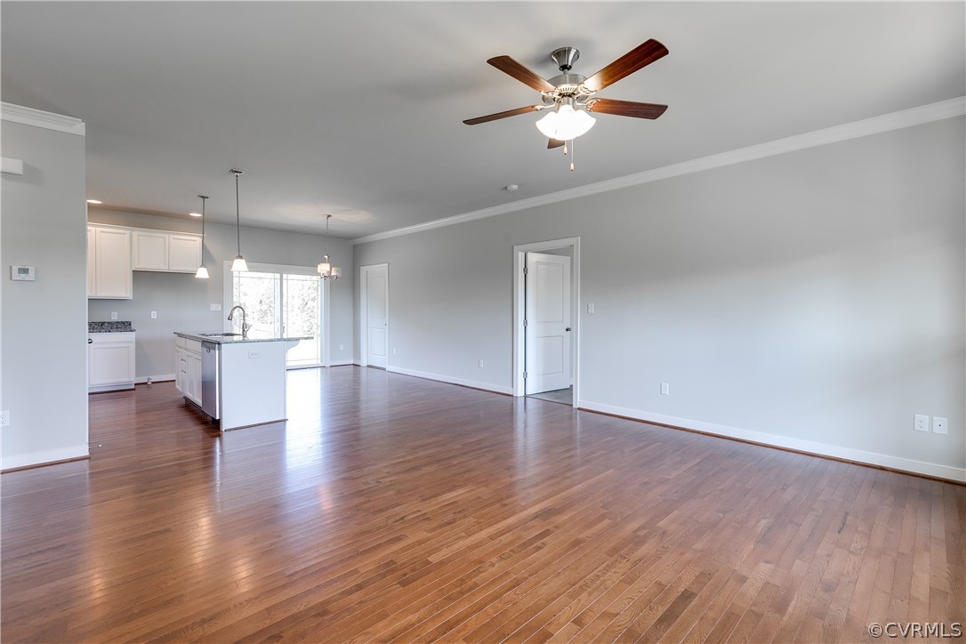 90 Hickory Ridge Circle Mineral, VA 23117 - Photo 2 of 23 a view of an empty room and wooden floor