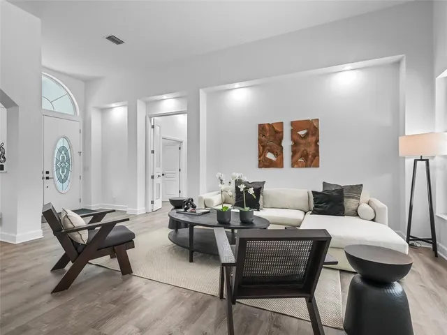 a table with a table and a chair