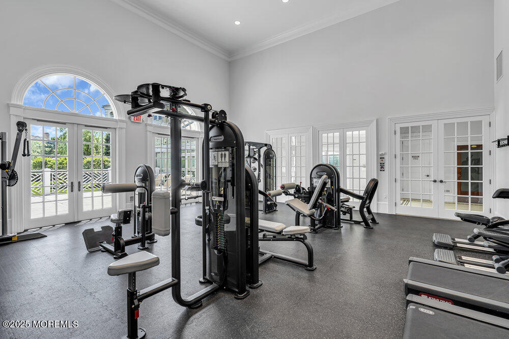 1222 Oval Road Manasquan, NJ 08736 - Photo 76 of 77 a view of a room with gym equipment