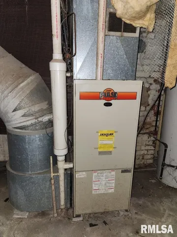 a view of water heater room