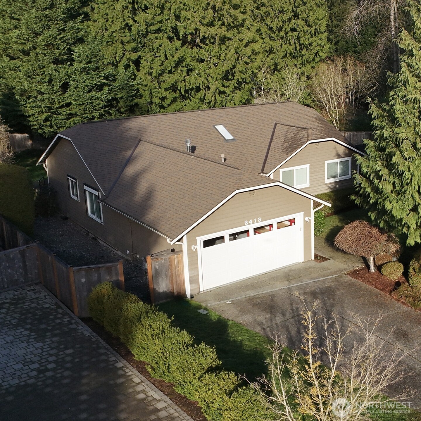 3413 Alaska Road Brier, WA 98036 - Photo 1 of 26 an aerial view of a house