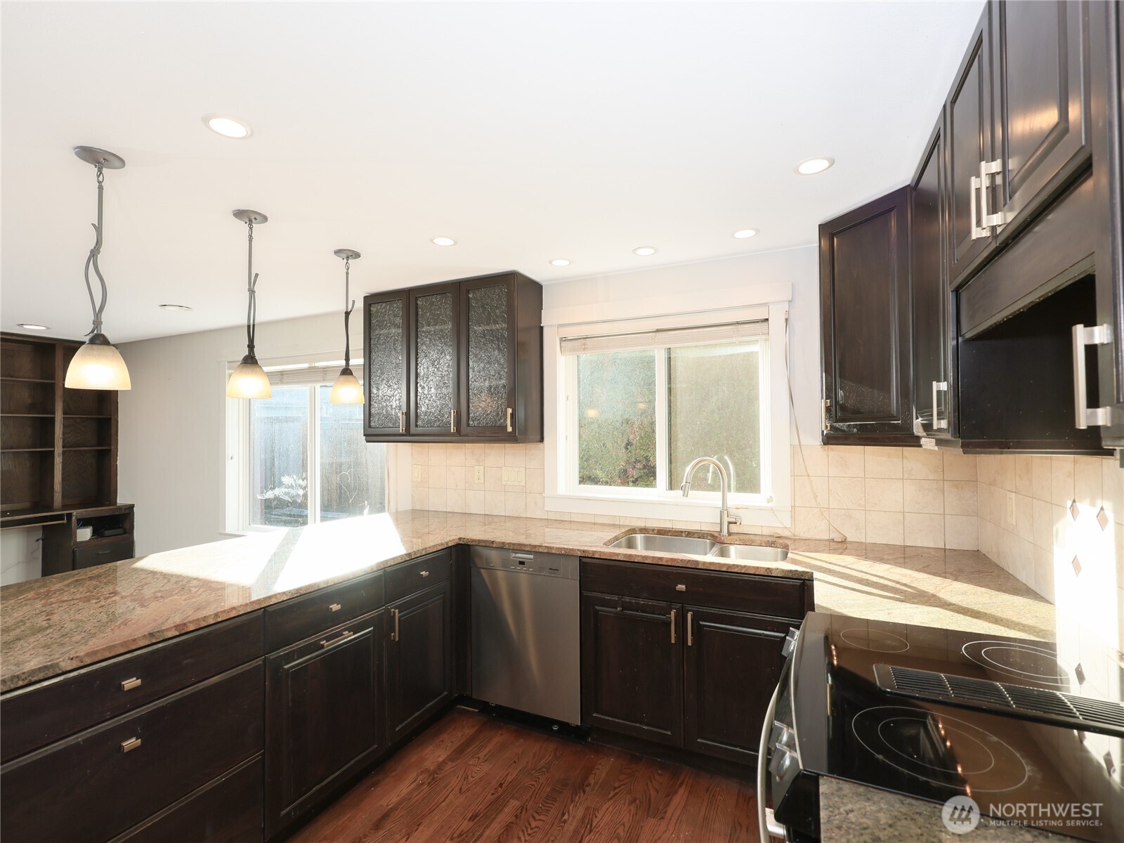 3413 Alaska Road Brier, WA 98036 - Photo 9 of 26 a kitchen with a sink appliances and cabinets