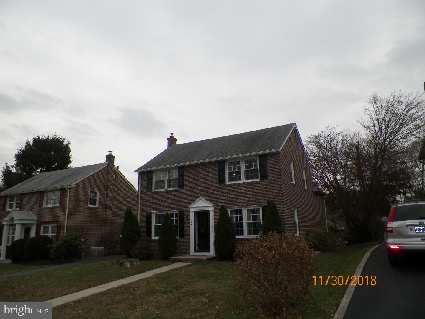 277 School Lane Springfield, PA 19064 - Photo 3 of 31 Exterior Side