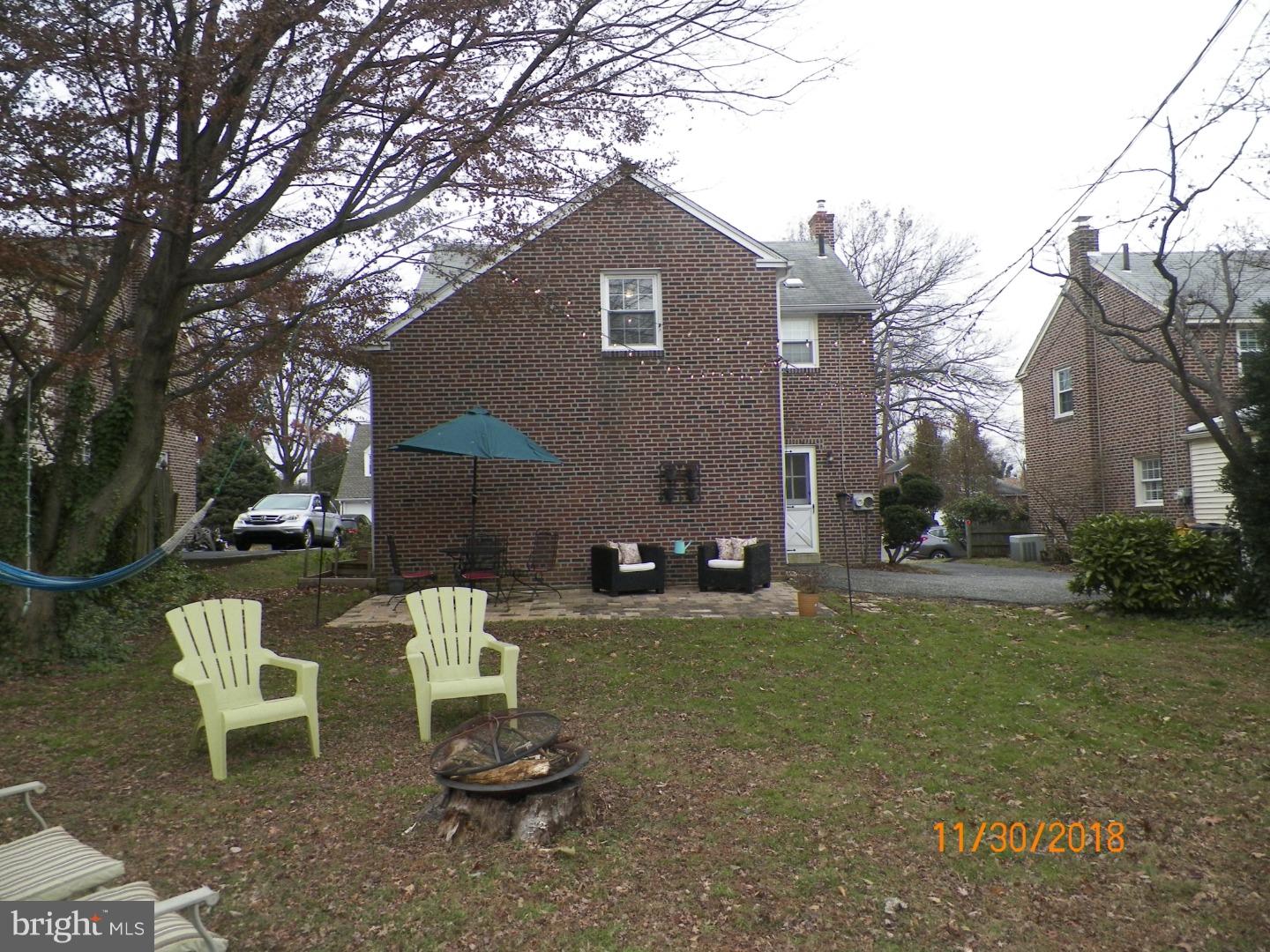 277 School Lane Springfield, PA 19064 - Photo 5 of 31 Back Yard