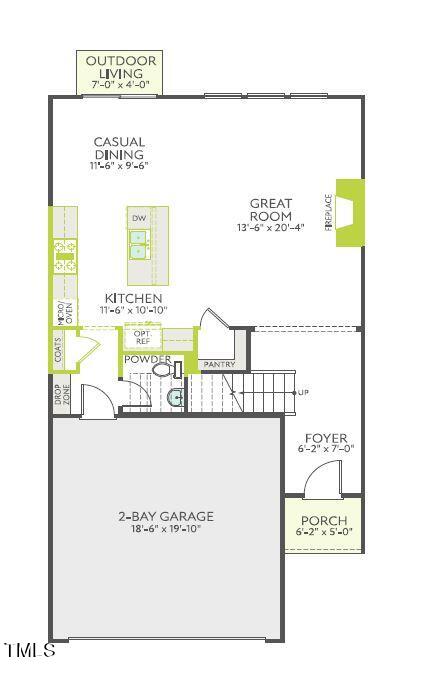 7958 Berry Crest Avenue Raleigh, NC 27617 - Photo 2 of 48 Aster Lot 12 1st Floor
