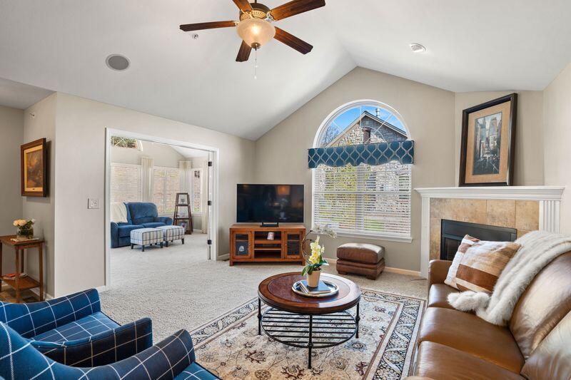 15270 Huff Way Brookfield, WI 53005 - Photo 6 of 24 Living Room into Sun Room
