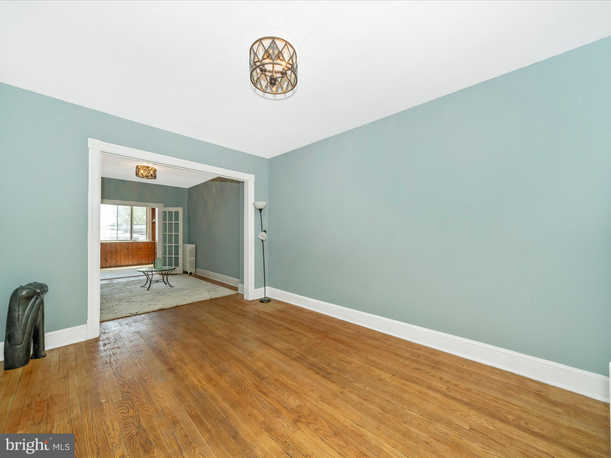 4818 7th Street Northwest Washington, DC 20011 - Photo 2 of 31 a view of a hallway with wooden floor