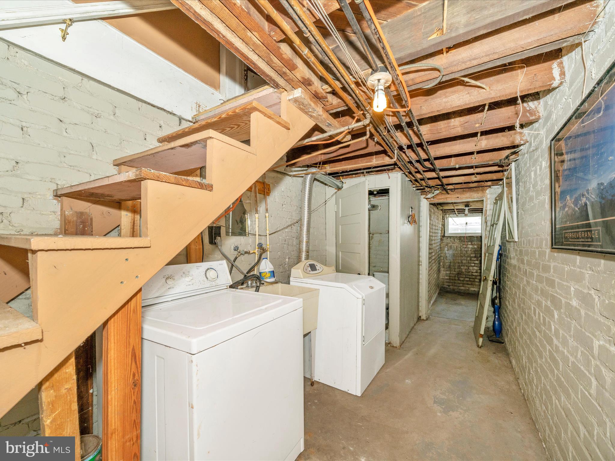 4818 7th Street Northwest Washington, DC 20011 - Photo 25 of 31 a utility room with dryer and washer