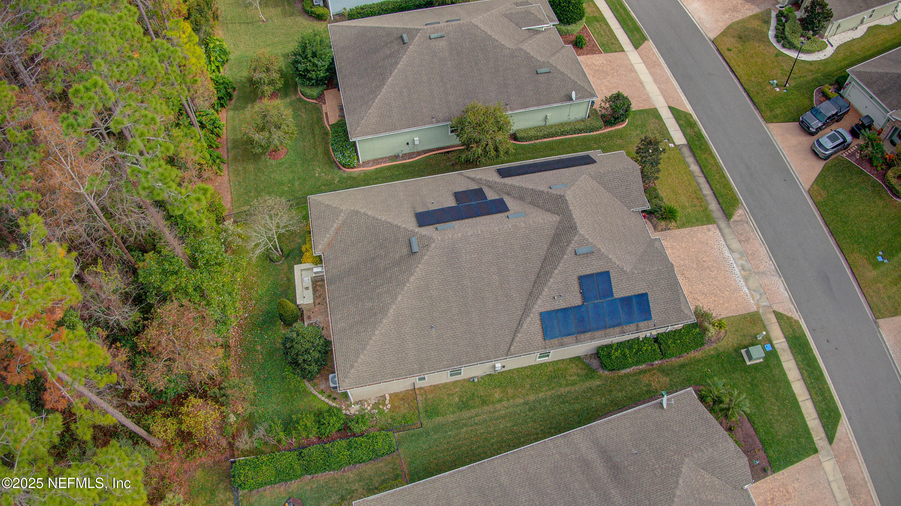 174 Antilles Road St. Augustine, FL 32092 - Photo 10 of 88 an aerial view of residential house with outdoor space and swimming pool