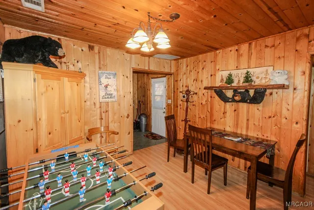 a very nice looking room with a tv