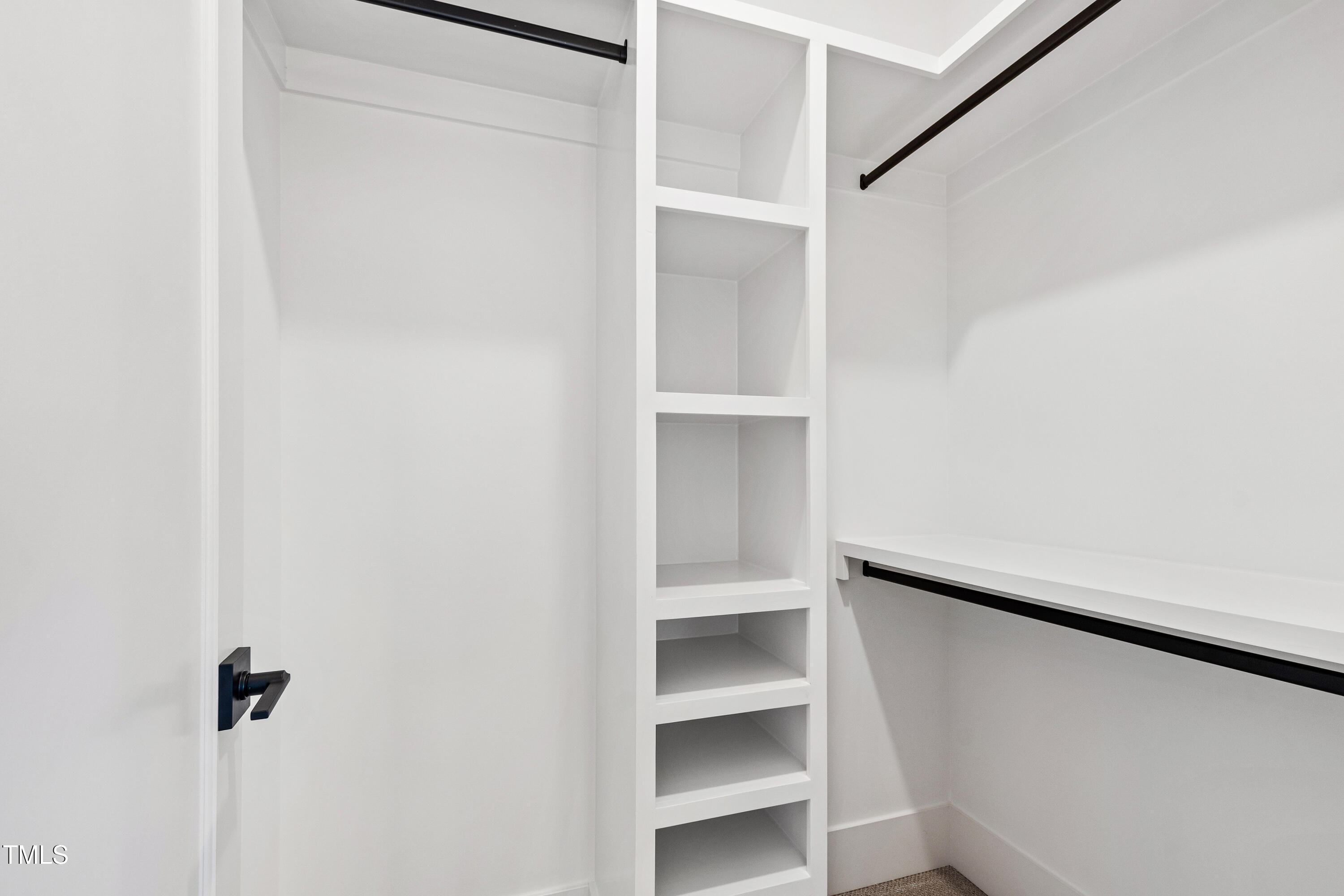 1610 Carson Street Raleigh, NC 27608 - Photo 42 of 64 a view of walk in closet with empty racks