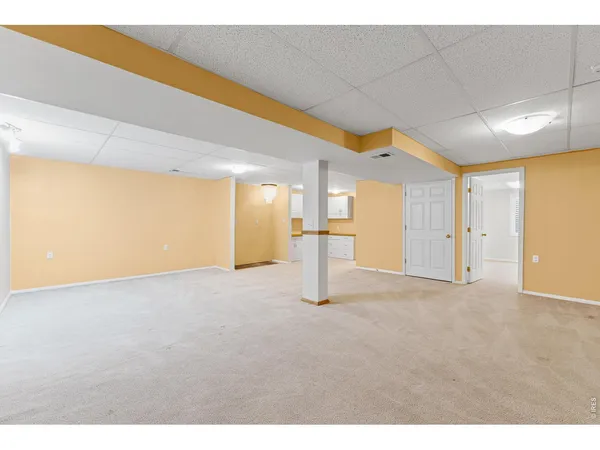 a view of empty room