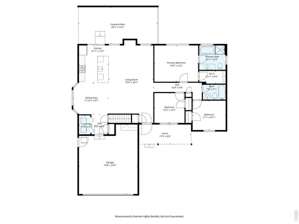 a picture of a floor plan