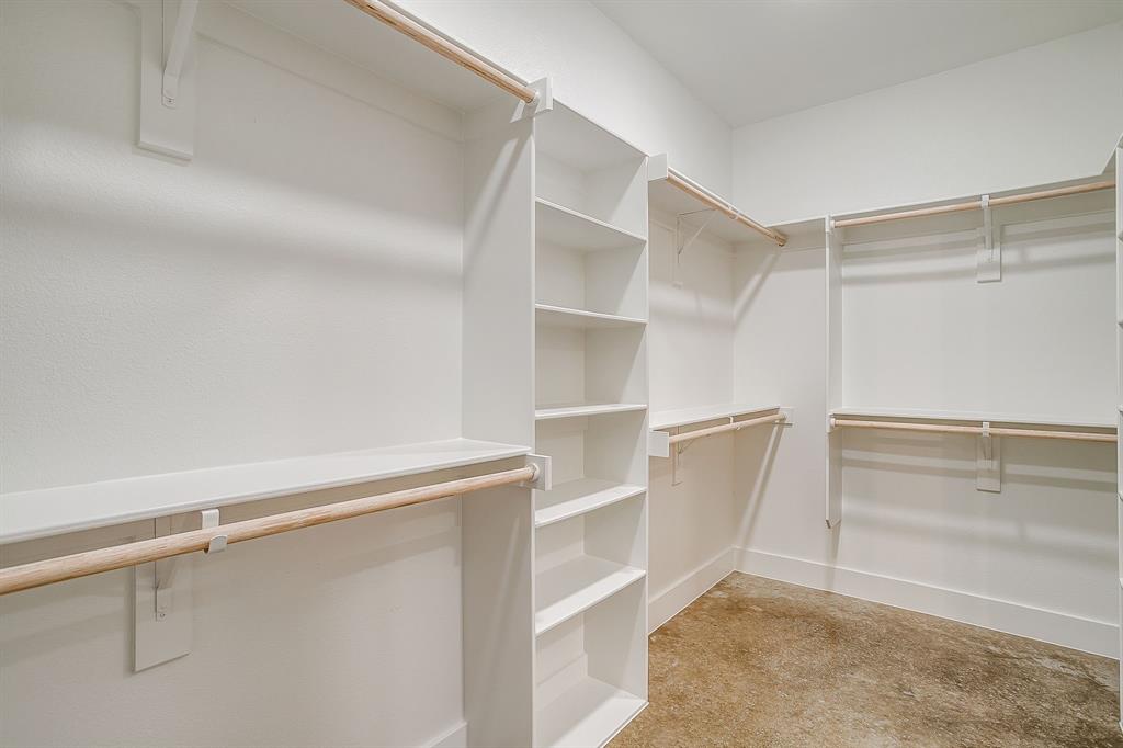108 Cardinal Wds Granbury, TX 76049 - Photo 17 of 22 a view of an empty walk in closet