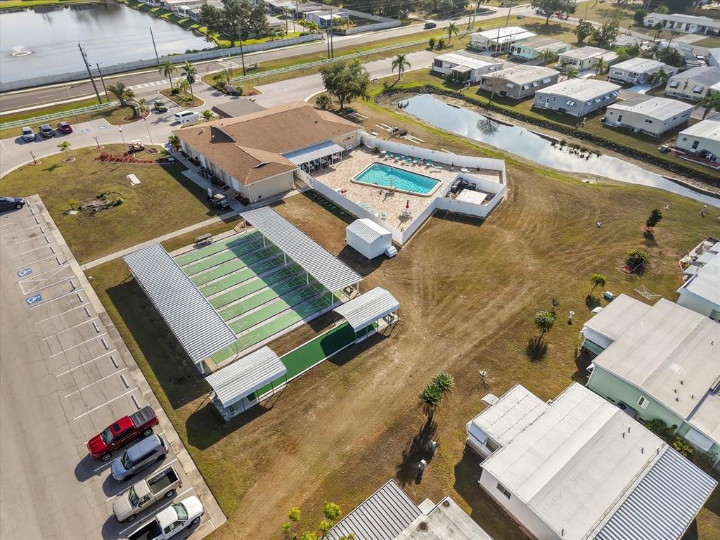 5619 Bayshore Road, Unit 417 Palmetto, FL 34221 - Photo 28 of 36 an aerial view of residential houses with outdoor space