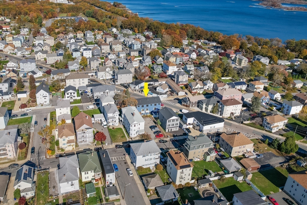 219 Earle Street, Unit 3 Fall River, MA 02723 - Photo 25 of 27 an aerial view of residential houses with outdoor space