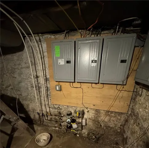 a view of water heater room