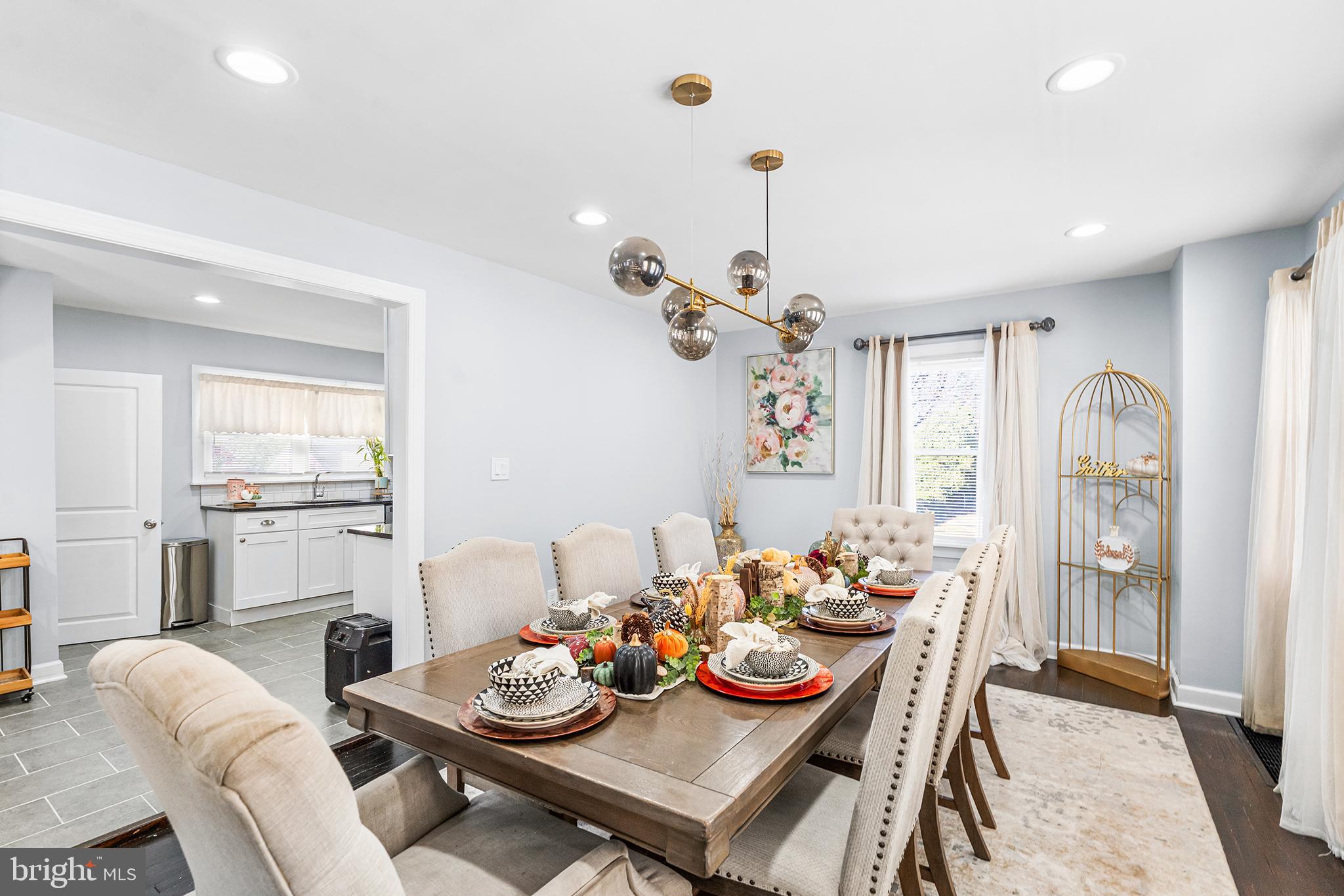 14 Nicholson Road Mount Ephraim, NJ 08059 - Photo 10 of 38 Elegant dining space with modern charm.