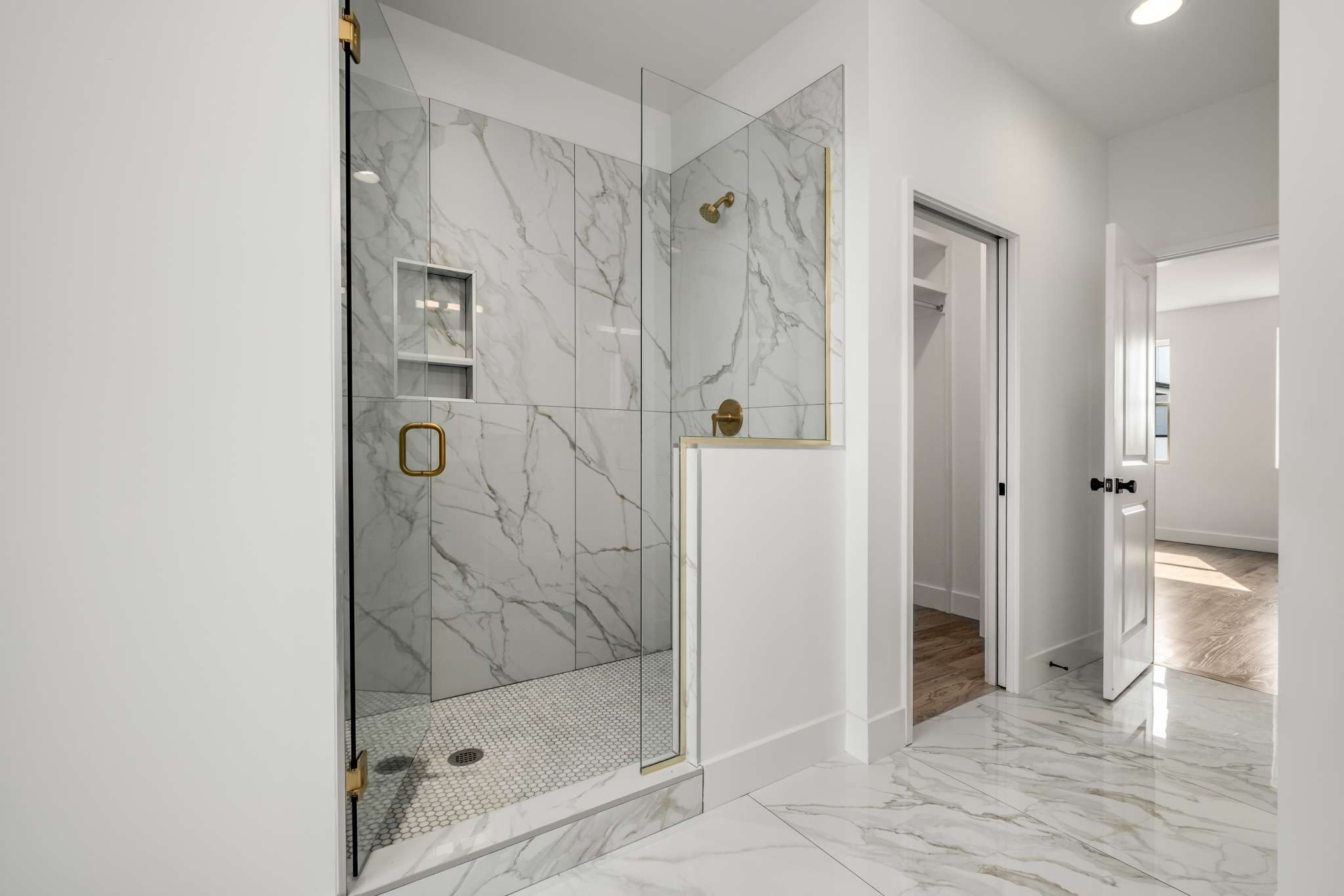 1806 Lischey Avenue, Unit 3 Nashville, TN 37207 - Photo 16 of 25 a bathroom with a shower and toilet