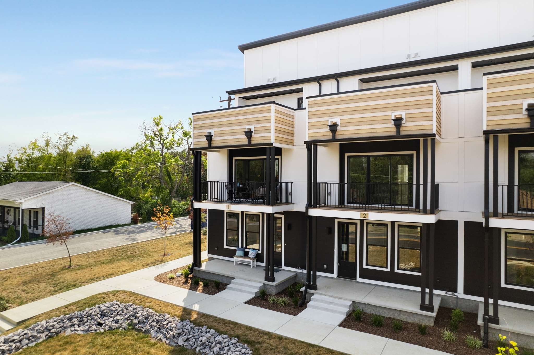 1806 Lischey Avenue, Unit 3 Nashville, TN 37207 - Photo 25 of 25 a view of a house with backyard porch and sitting area