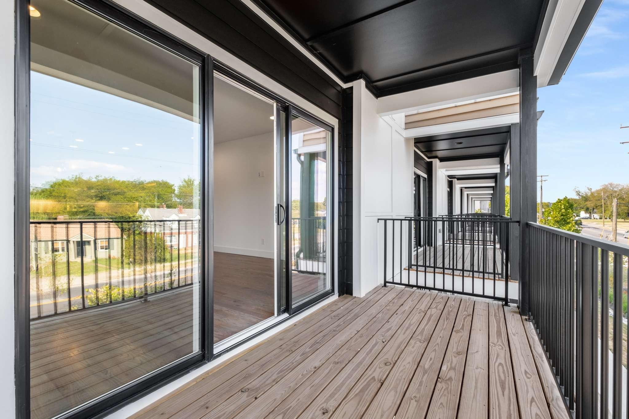 1806 Lischey Avenue, Unit 3 Nashville, TN 37207 - Photo 10 of 25 a view of a balcony with wooden floor