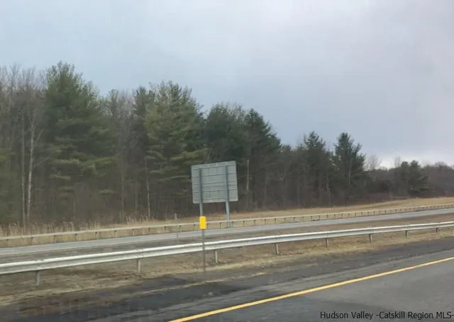 a view of a city street