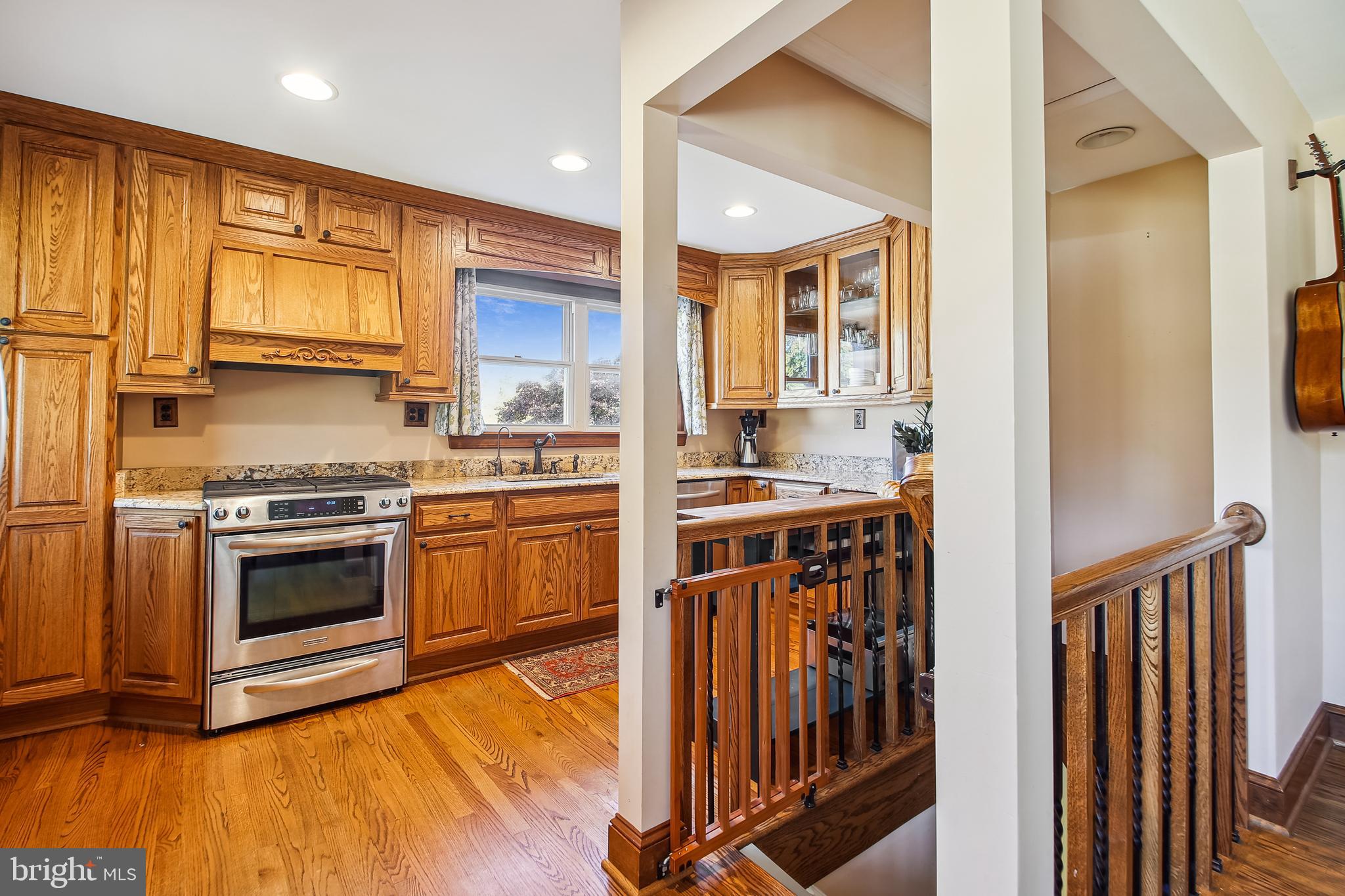 7836 Clark Station Road Severn, MD 21144 - Photo 9 of 31 Stairs to Lower Level and Kitchen just beyond