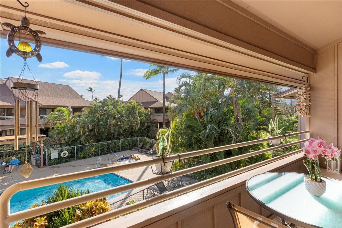 679 South Kihei Road, Unit D203 Kihei, HI 96753 - Photo 32 of 46 a view of a balcony and floor to ceiling windows