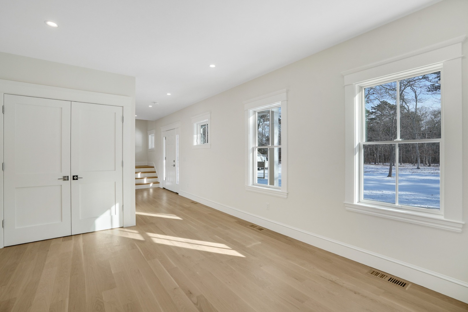 9 Martha's Way Edgartown, MA 02539 - Photo 18 of 41 a view of an empty room with a window