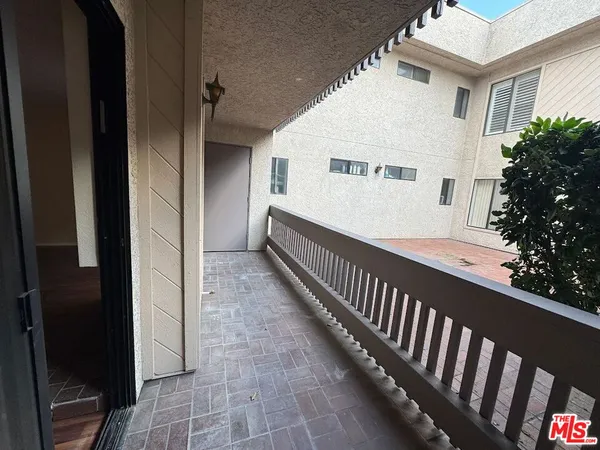 a view of balcony