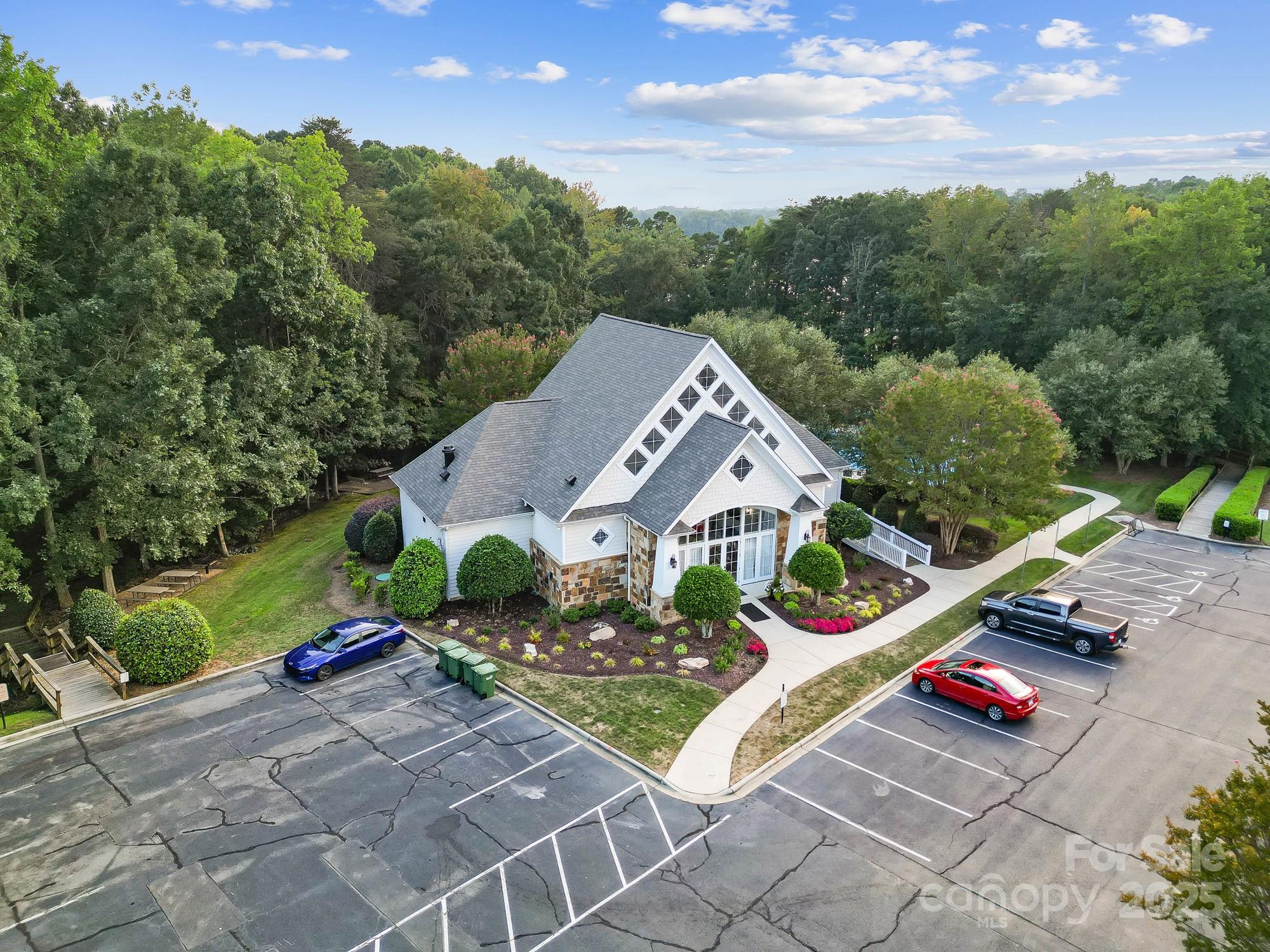 409 Stonewater Bay Mount Holly, NC 28120 - Photo 43 of 47 an aerial view of a house with an outdoor space