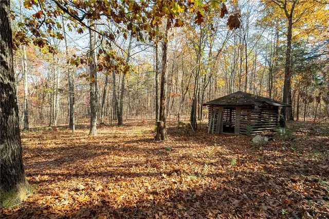 a view of a pathway of the house