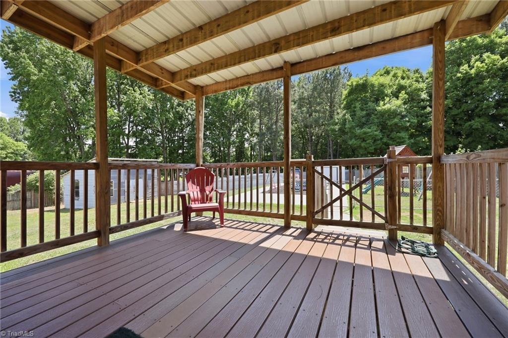 6997 Arden Road Thomasville, NC 27360 - Photo 25 of 42 Covered Outdoor Living Area