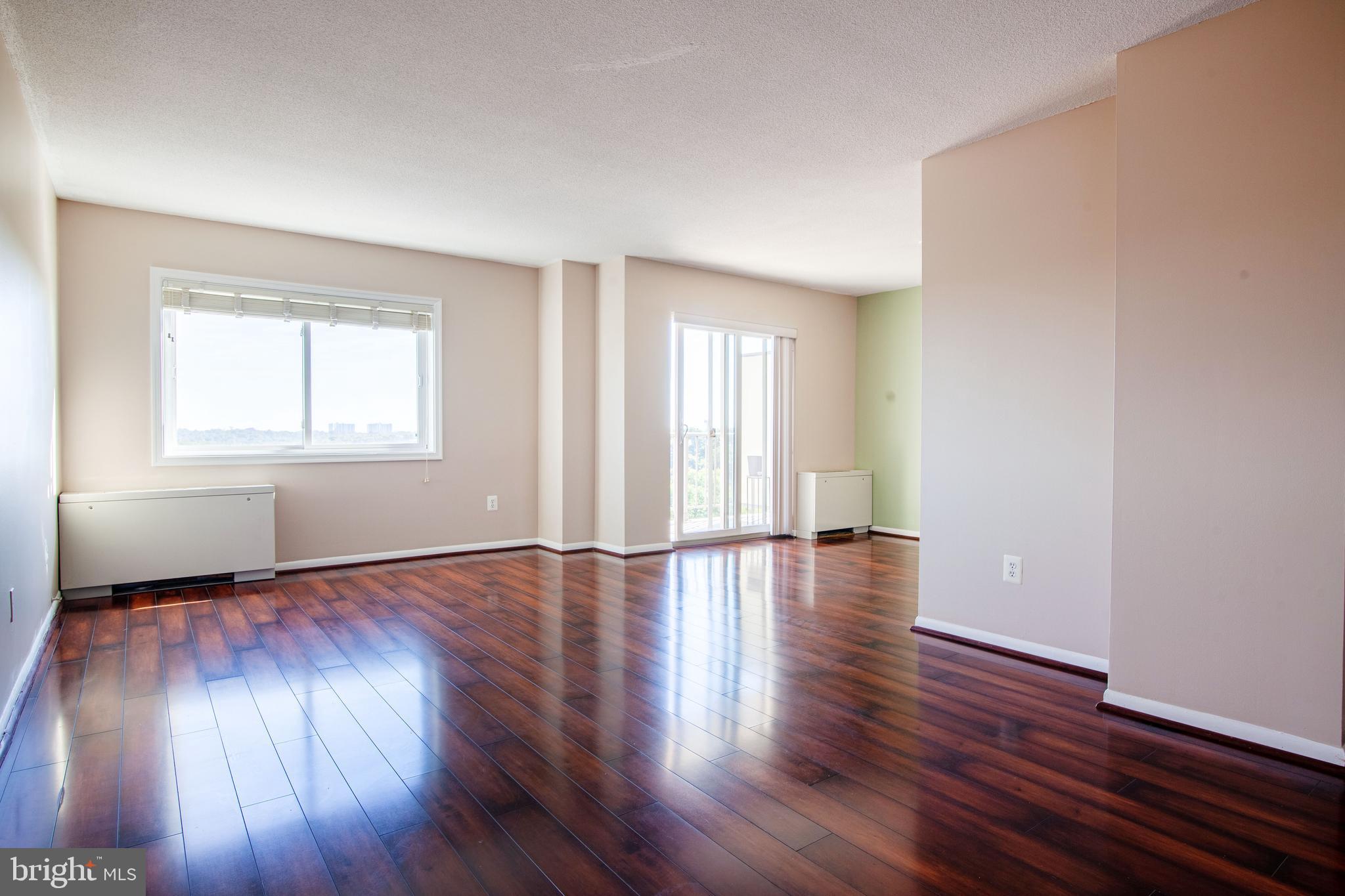 1121 University Boulevard West, Unit 1002 Silver Spring, MD 20902 - Photo 2 of 18 Entry Way & Livingroom and Dining Area