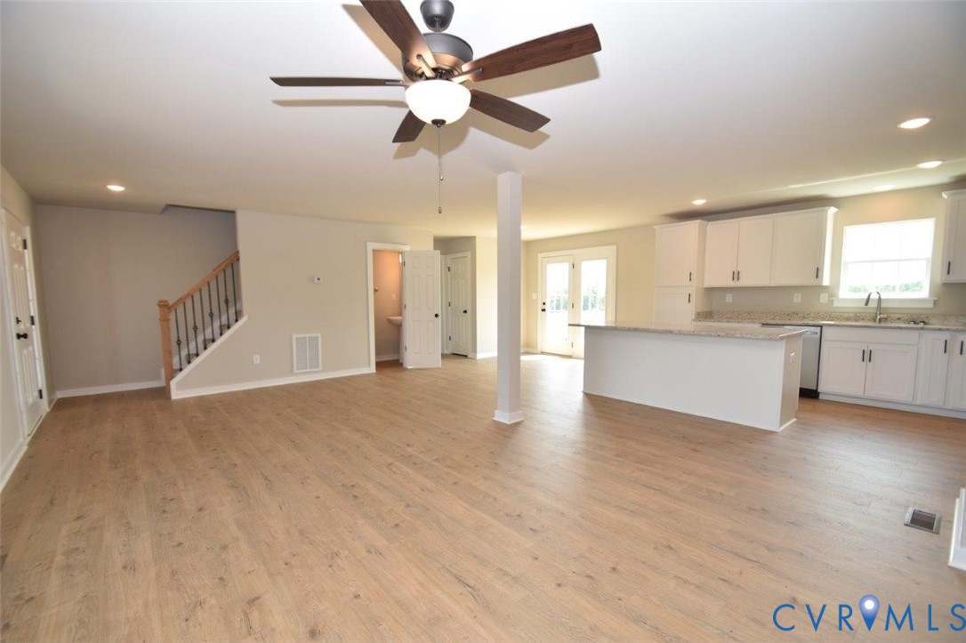 1088 Hanback Road Gordonsville, VA 22942 - Photo 18 of 26 a view of a kitchen with a sink and a window