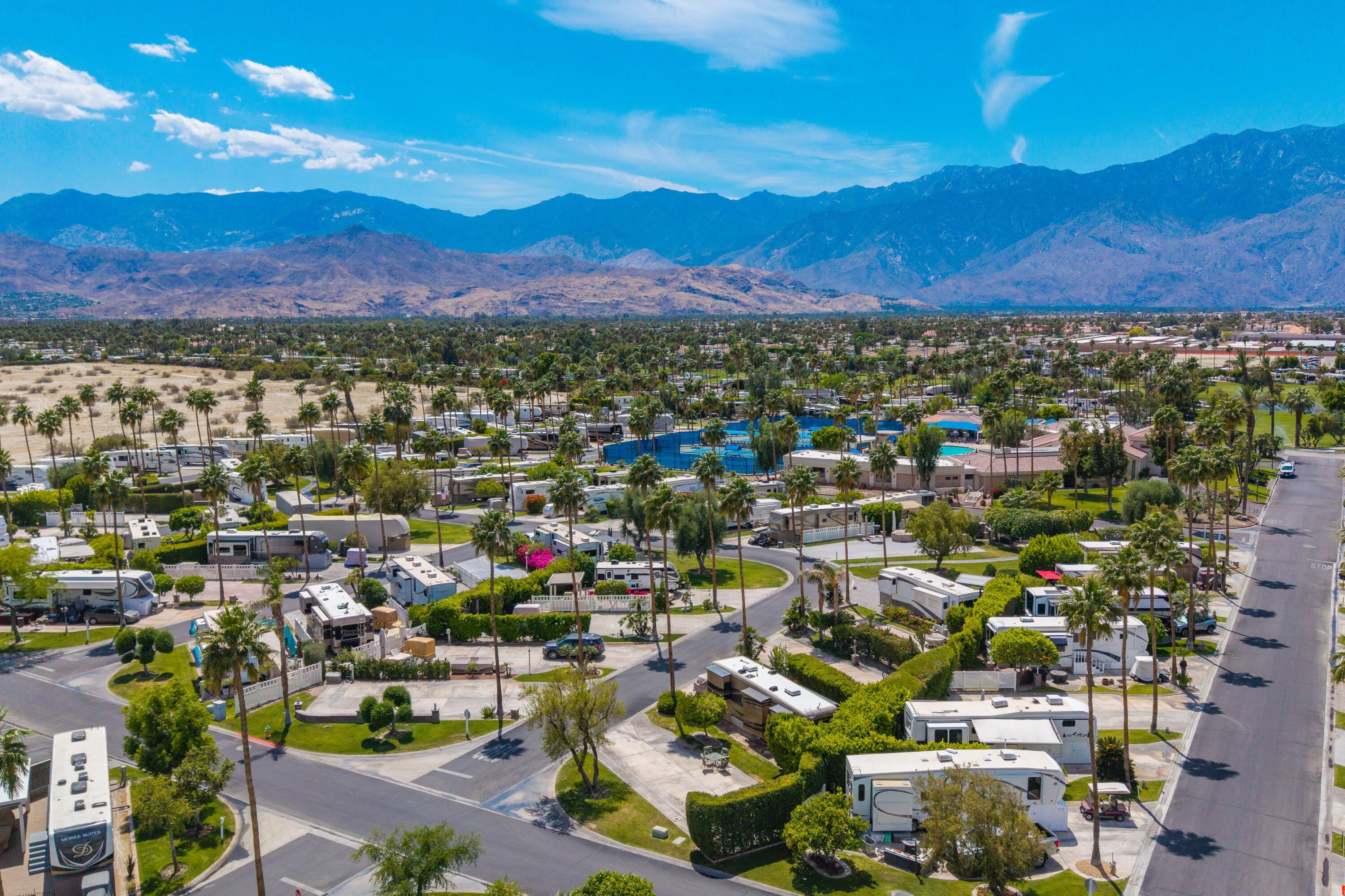 69411 Ramon Road, Unit 359 Cathedral City, CA 92234 - Photo 15 of 51 a view of a city with mountains
