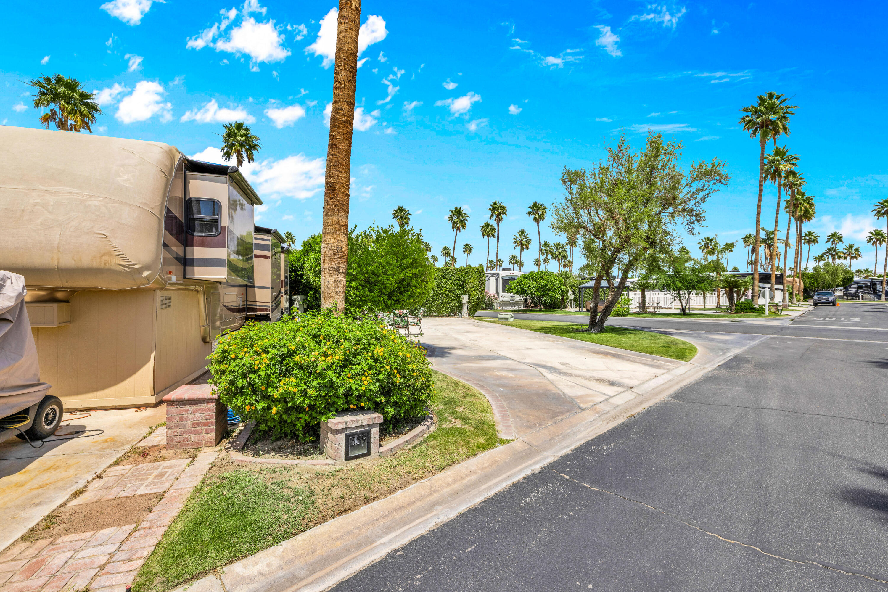 69411 Ramon Road, Unit 359 Cathedral City, CA 92234 - Photo 7 of 51 a view of a garden area
