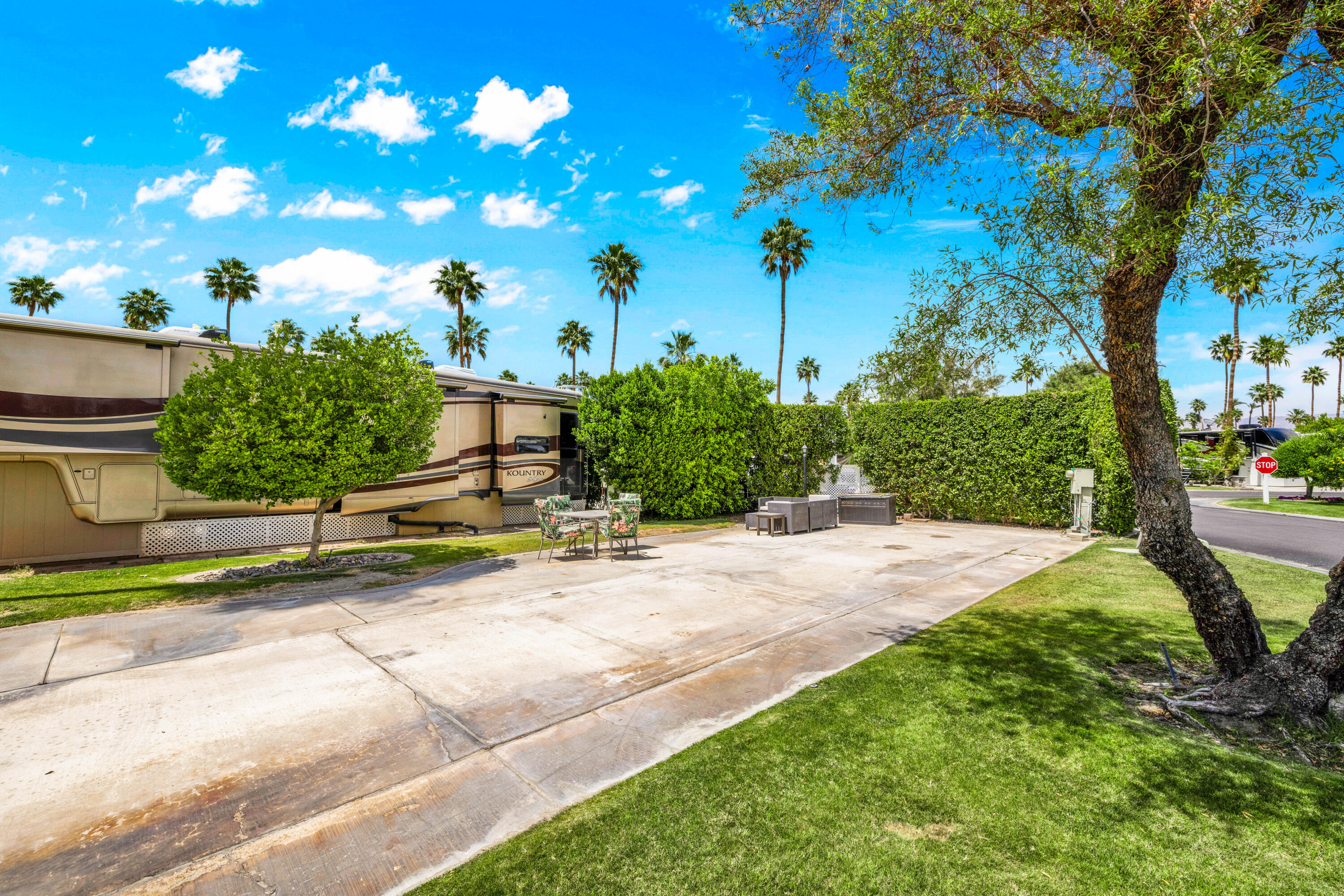 69411 Ramon Road, Unit 359 Cathedral City, CA 92234 - Photo 10 of 51 a view of a backyard
