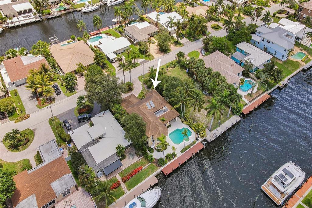 2484 Southeast 12th Street Pompano Beach, FL 33062 - Photo 54 of 61 an aerial view of a residential houses with outdoor space