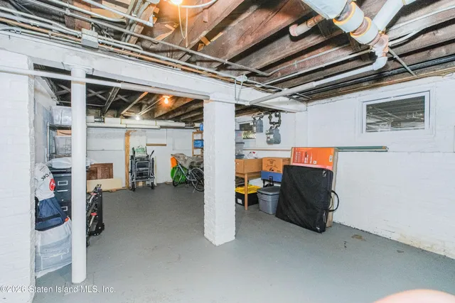 a view of storage and utility room