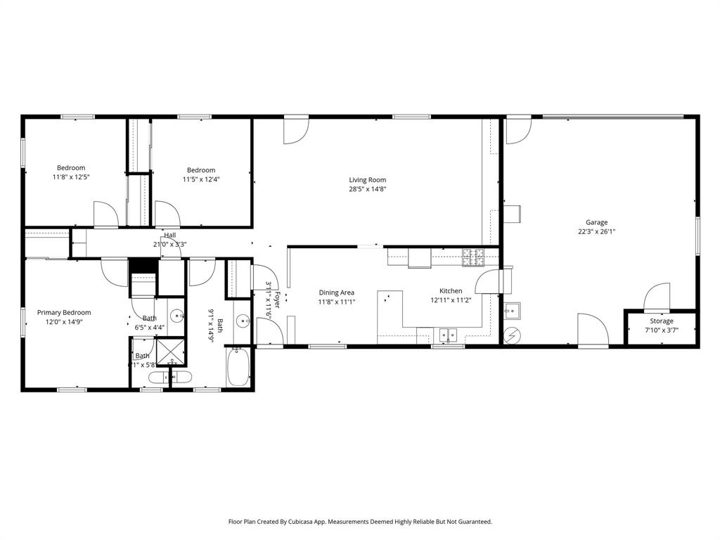 3523 East Highway 199 Springtown, TX 76082 - Photo 40 of 40 Floor plan