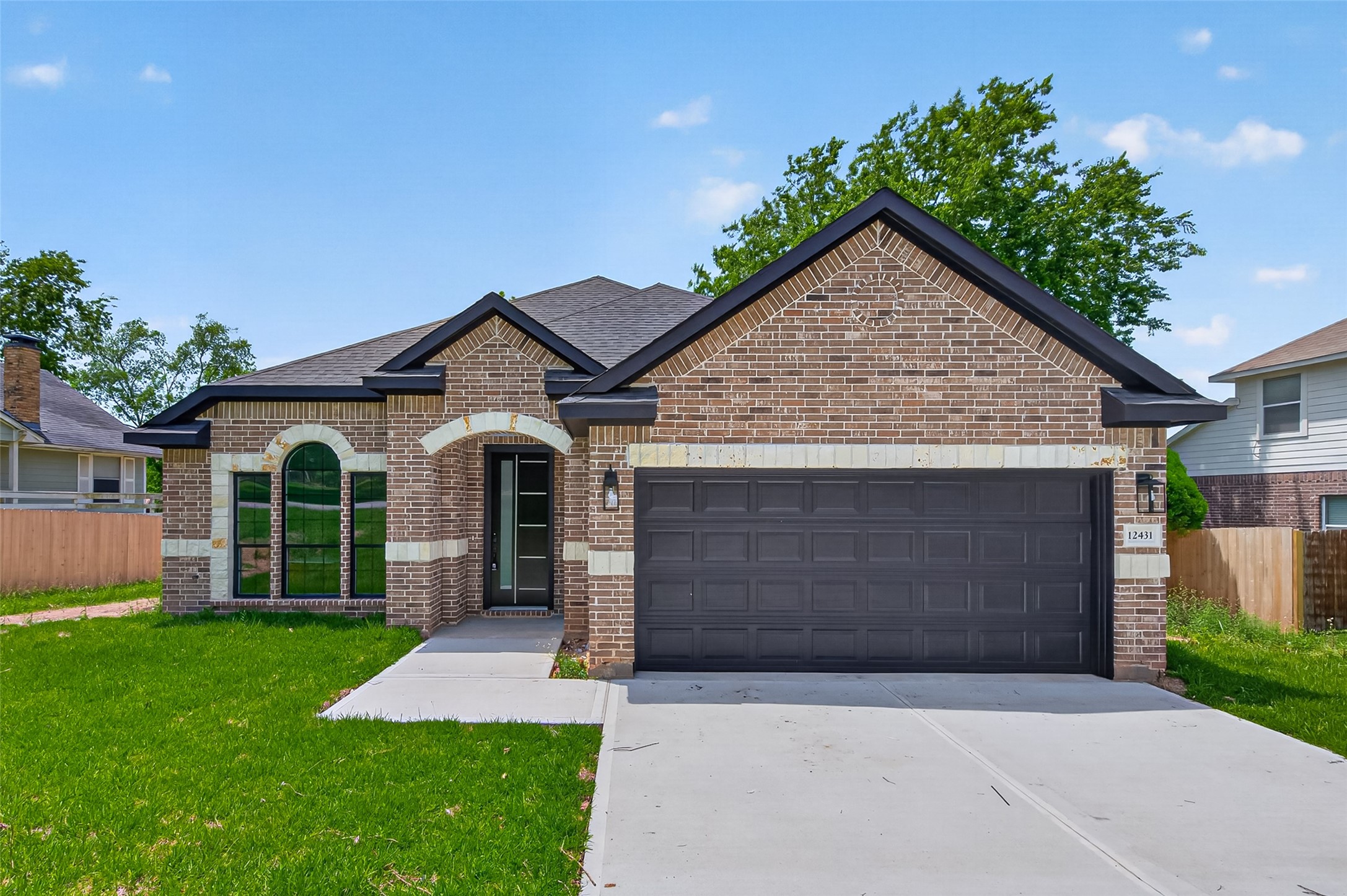 Beautifully crafted custom home with great curb appeal, oversized lot, and peaceful surroundings near Lake Conroe.