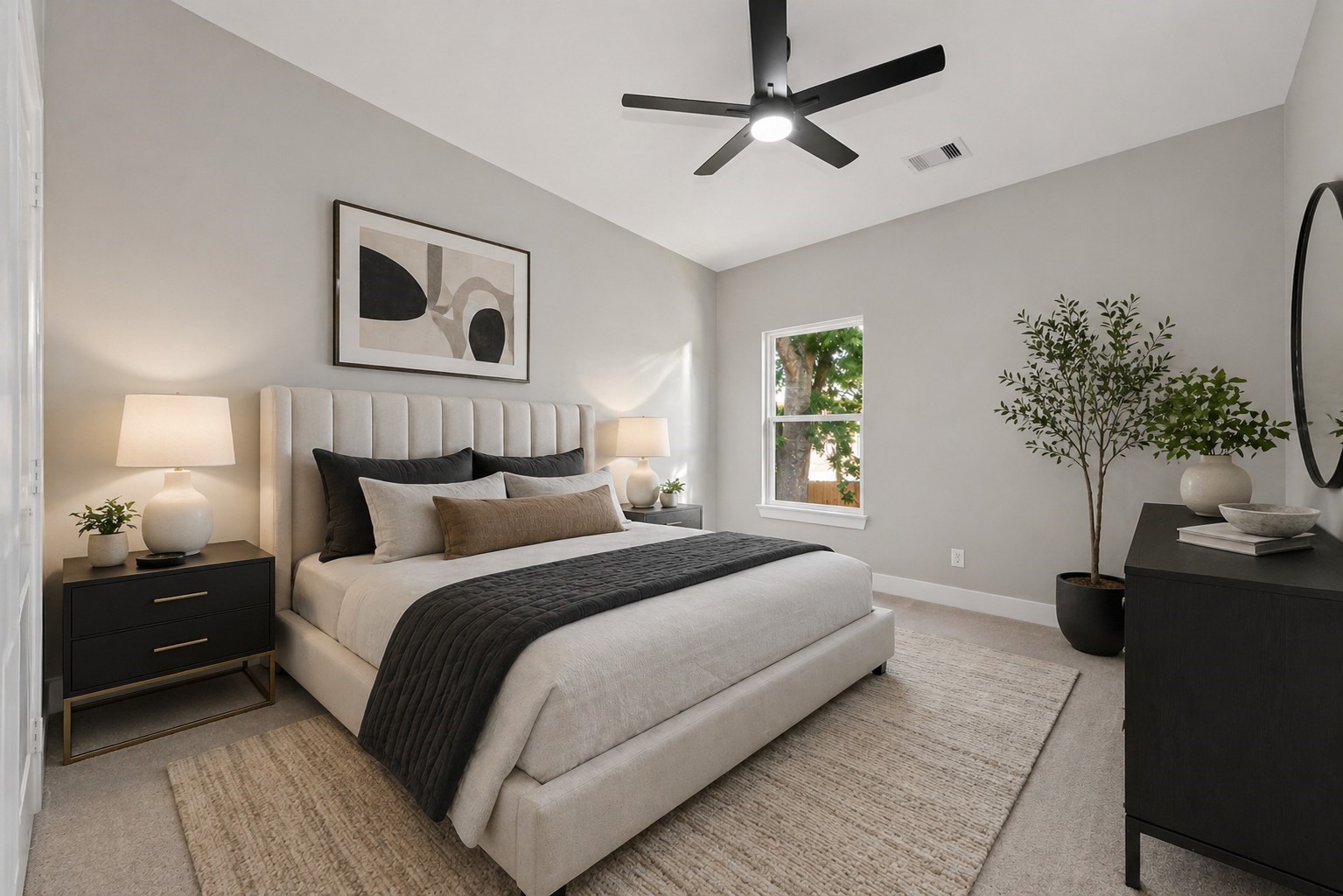 12431 Green Ridge Drive Willis, TX 77318 - Photo 21 of 37 Well-sized secondary bedroom with natural light and closet space. Virtually staged.