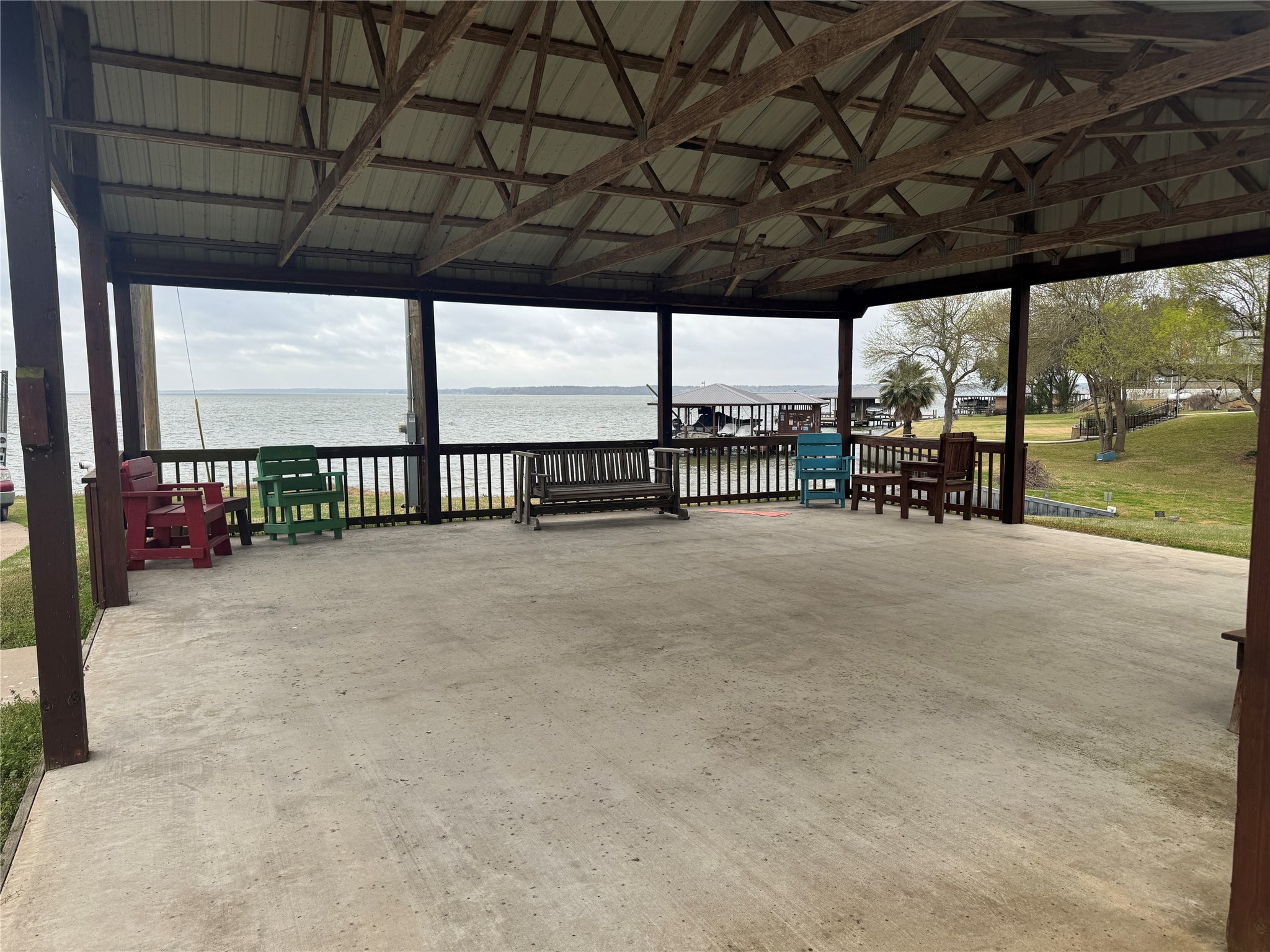 980 S Point South Point Blank, TX 77364 - Photo 6 of 8 Another view of community pavilion